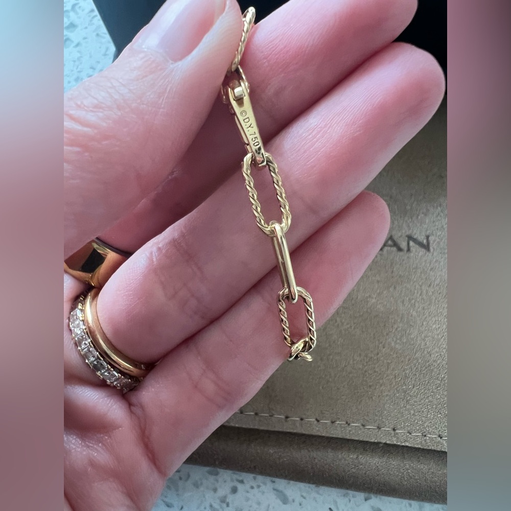 David Yurman DY Madison Link Bracelet in XS - Picture 11 of 15